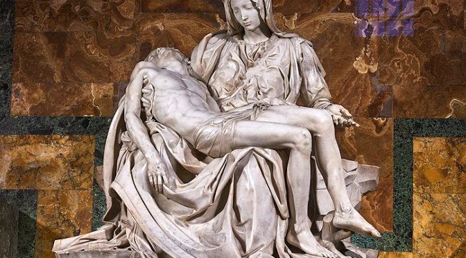 Michelangelo, Pietà Vaticana, 1497-1499