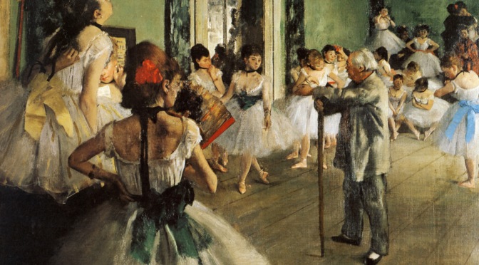 La prospettiva di Degas