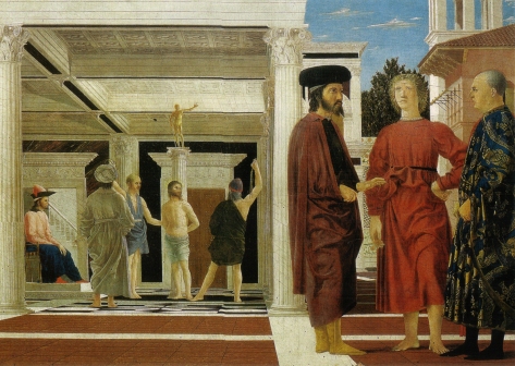 Piero della Francesca, Flagellazione, 1453