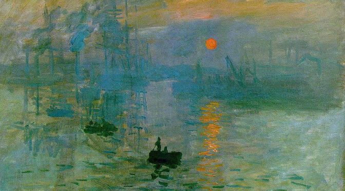 Claude Monet, Impressione, sole nascente, 1872