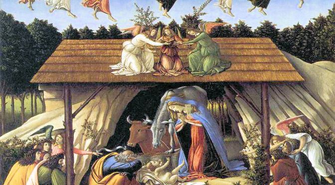 La Natività Mistica di Sandro Botticelli