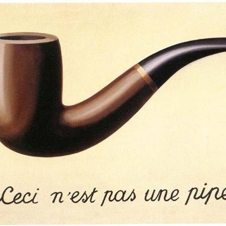 René Magritte, L'uso della parola (il tradimento delle immagini), 1929
