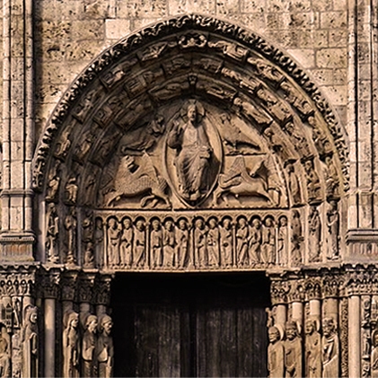 Portale dei Re, 1145-1155, Notre-Dame di Chartres